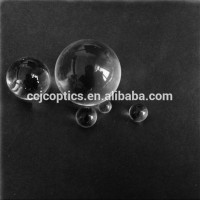 UV Fused silica/BK7/CaF2/ZnSe optical glass ball lens, dia1mm-10mm optical glass sphere ball lens from stock