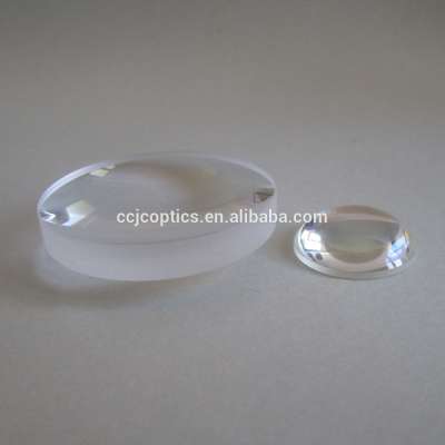 laser cutting use customized optical glass aspherical convex lens